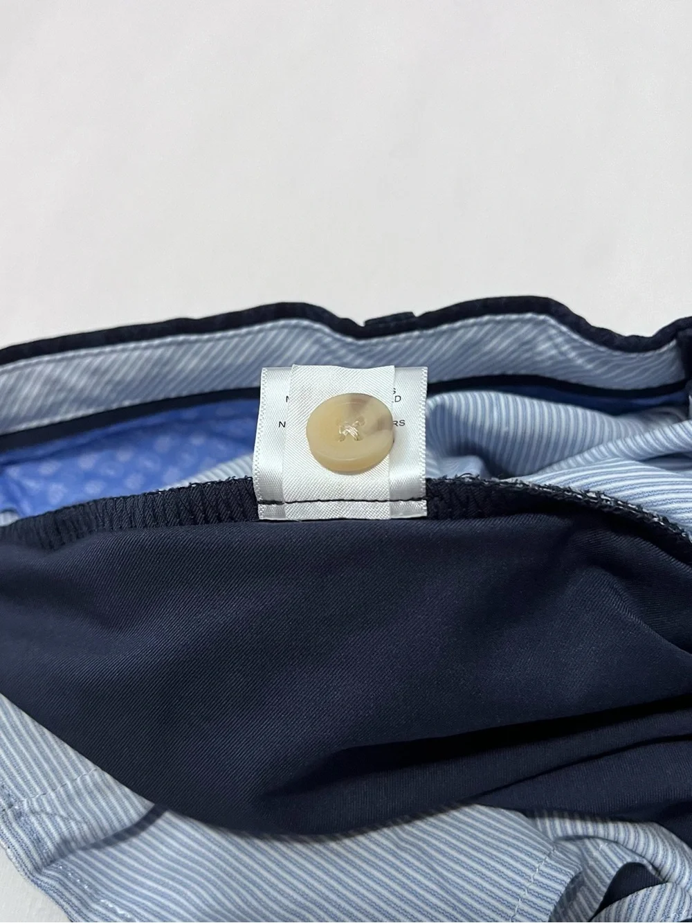 Peter Millar Crown Sport Navy Tropical Palm Print Golf Shorts 9” 35